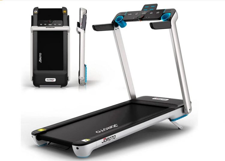 Folding Treadmill with LCD Monitor
