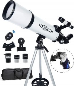 HEXEUM 80mm Aperture 600mm Telescope