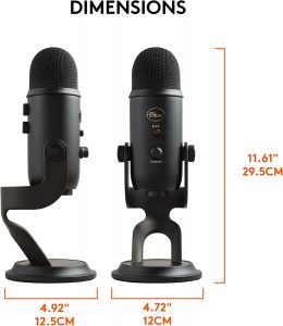 Logitech for Creators Blue Yeti USB Microphone