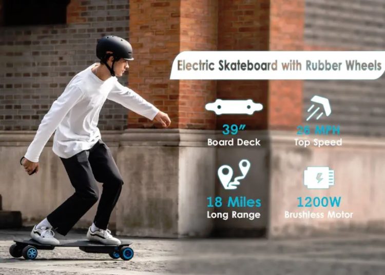 Teamgee H20T Electric Skateboard