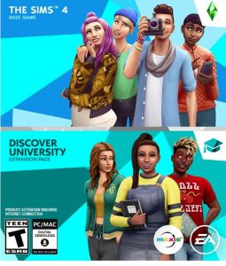 The Sims 4 - Plus Discover University Bundle 