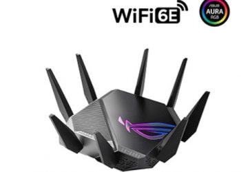 ASUS ROG Rapture WiFi 6E Gaming Router.